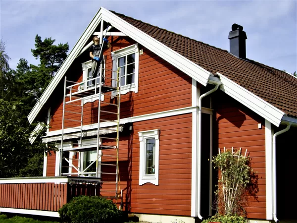 Fasādes krāsošana, Norvēģija 1