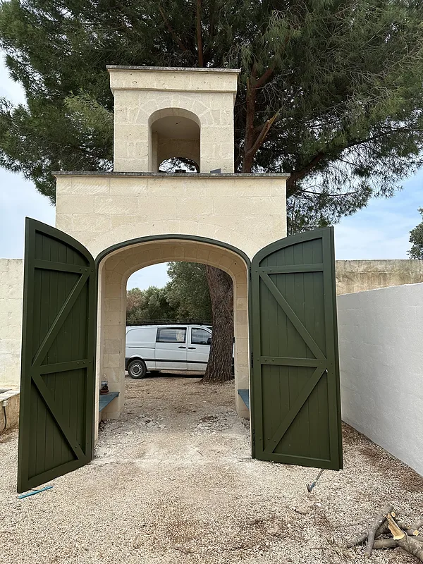 Villas krāsošana, Itālija